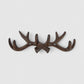 Antler Wall Hook, Cast Iron Cabin and Lodge for Coats or Hats