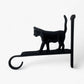 Cat Plant Hanger, Cast Iron Wall Bracket, Outdoor Garden