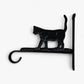 Cat Plant Hanger, Cast Iron Wall Bracket, Outdoor Garden