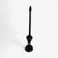 Flamingo Toilet Paper Holder, Black Cast Iron Bathroom Decor