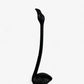 Flamingo Toilet Paper Holder, Black Cast Iron Bathroom Decor