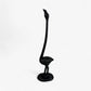 Flamingo Toilet Paper Holder, Black Cast Iron Bathroom Decor