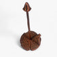 Mushroom Paper Towel Holder, Rustic Copper Cast Iron Kitchen Decor