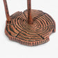 Mushroom Paper Towel Holder, Rustic Copper Cast Iron Kitchen Decor