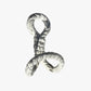 Nautical Rope Wall Hooks, Cast Iron Set of 2, White and Copper