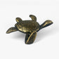 Sea Turtle Wall Hooks, Cast Iron Set of 3, Mixed Finishes
