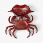 Crab Key Hider, Cast Iron for Coastal Garden, Porch or Patio