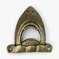 Shark Bottle Opener, Wall Mounted Cast Iron, Aged Brass