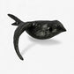 Bird Wall Hooks, Cast Iron Set of 4, Natural Iron Finish
