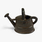 Miniature Watering Can Garden Statue, Cast Iron Shelf or Patio Decor