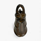 Miniature Watering Can Garden Statue, Cast Iron Shelf or Patio Decor