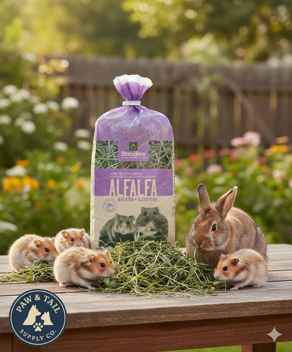 Standlee Premium Alfalfa Hay 24oz. Small Animal Forage High Fiber Natural USA