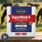 Farnam SuperMask II Horse Fly Mask No Ears Double-Latch Secure Mesh Eye Protection