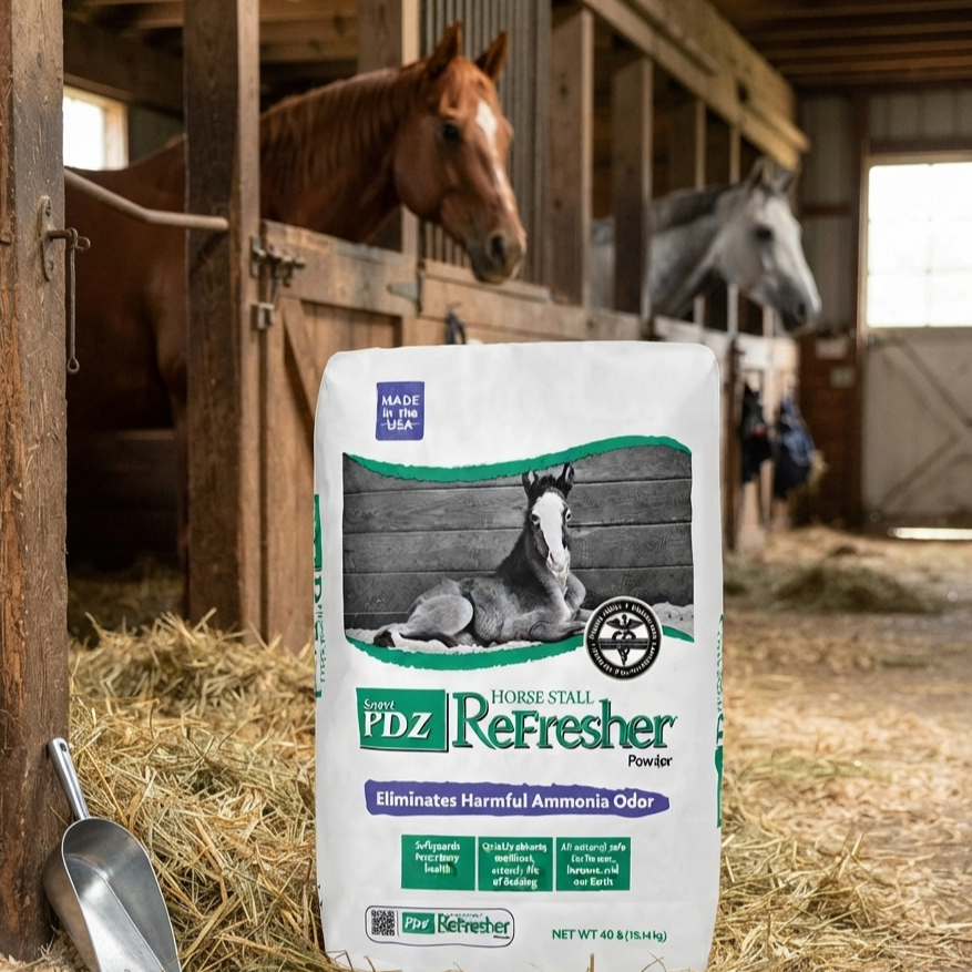 Sweet PDZ Horse Stall Refresher Odor Control Powder 40lbs.