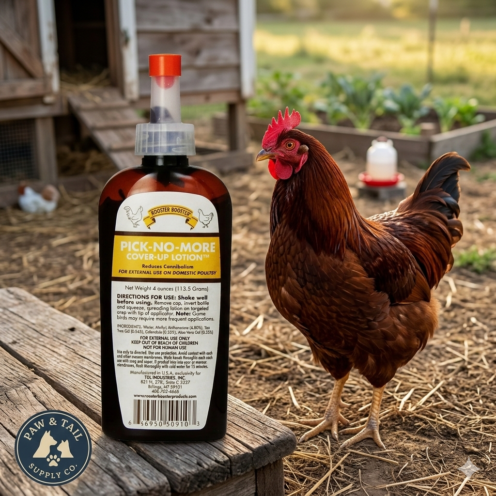 Rooster Booster Pick-No-More Lotion Control Cannibalism In Poultry 4 oz.