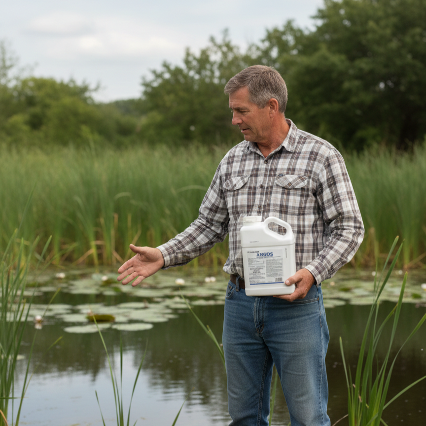 Alligare Argos Aquatic Algaecide & Herbicide 1-Gal Treat Algae Lakes Ponds