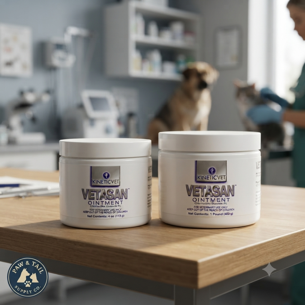 Vetasan Animal Topical Antiseptic Ointment Skin & Coat for Dog Cat Horse