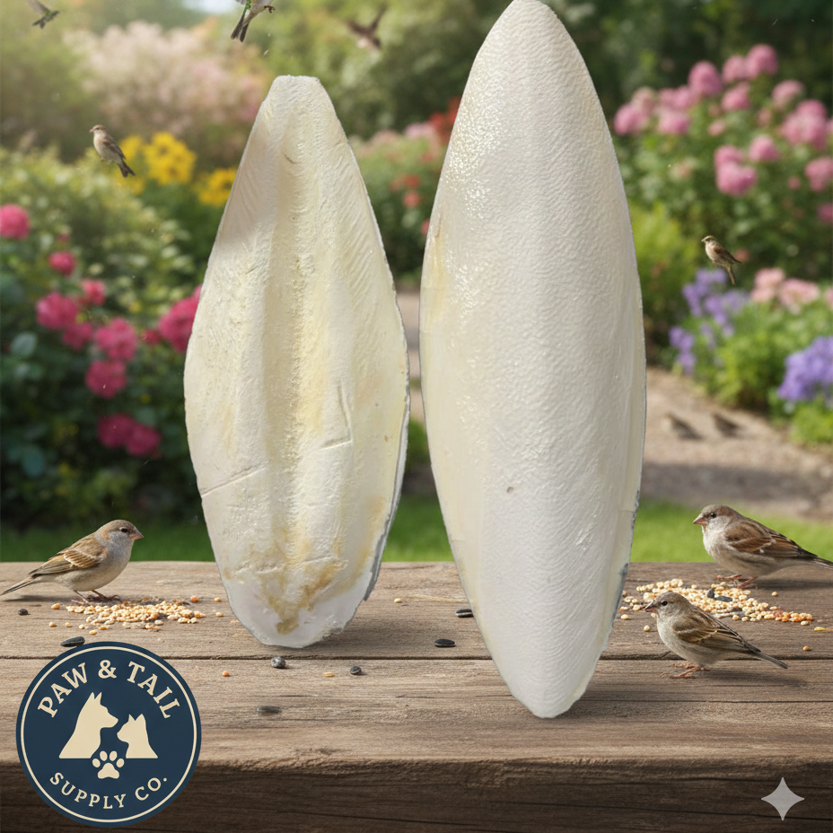 Cuttlebone Calcium Combo Pack 10” Natural Calcium for Birds & Reptiles