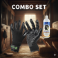 Davis Scruffy Horse Shampoo + HandsOn Grooming Gloves Large Size - Complete Grooming Kit