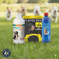 Dog Deworming & Flea Care Bundle WormEze 8oz + Adams Flea & Tick Shampoo 12oz + Chicken Rope Toy – Wholesale Bundle!