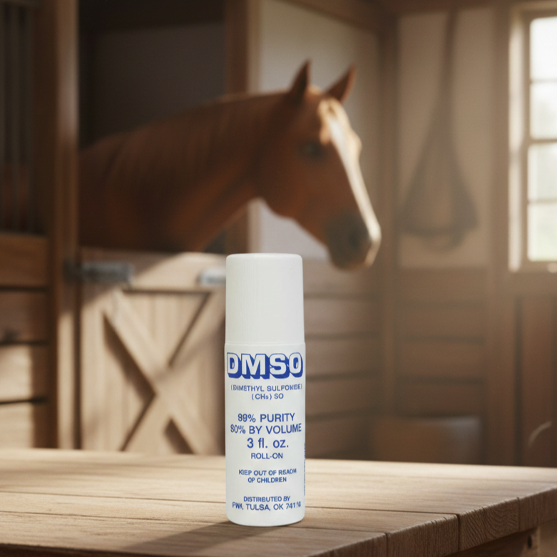 DMSO Roll On Dimethyl Sulfoxide 99% Solvent Roll-On Applicator 3 oz.