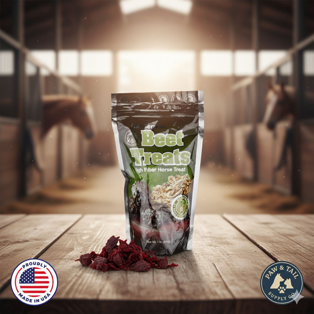The German Beet Treat 1 lb High Fiber Horse Treats Low Sugar USA