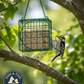 Large Suet Basket Feeder with Hanger Cage Grid for Clinging Birds Outdoor