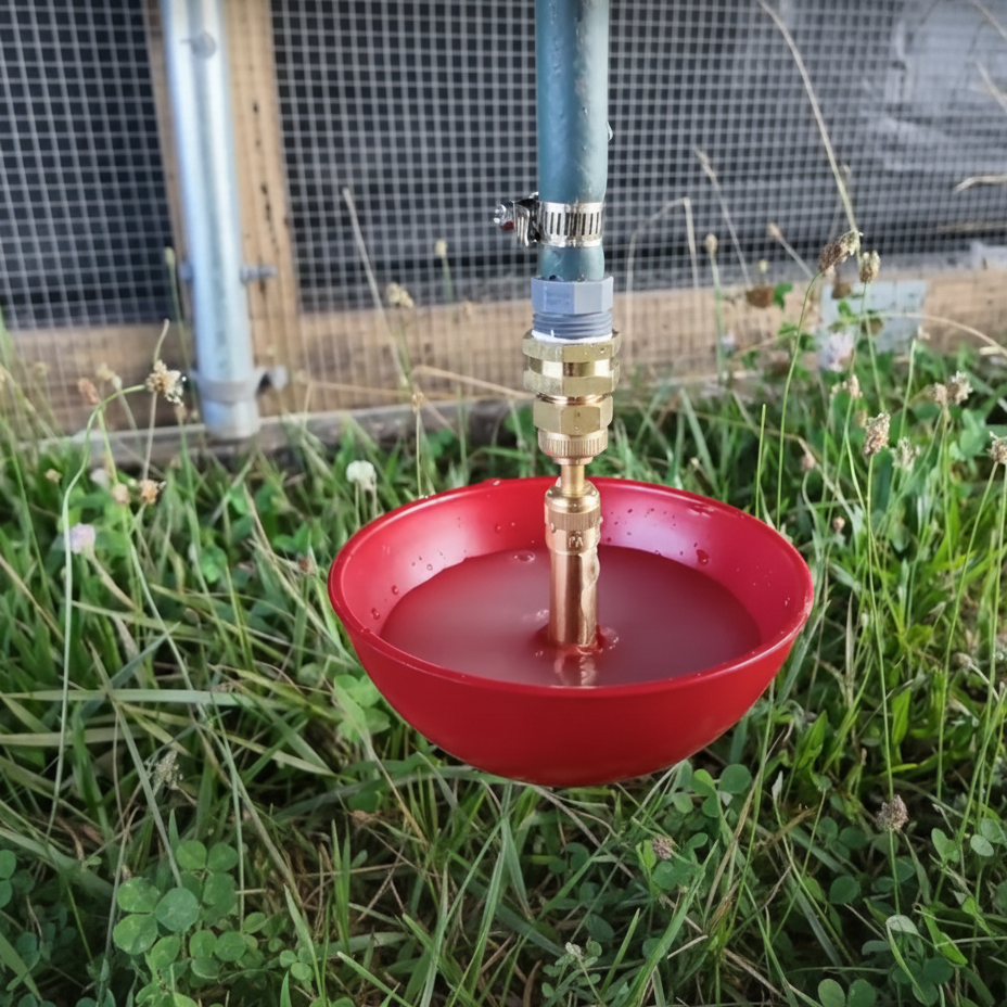 Little Giant King Size Automatic Poultry Waterer 1.5 Quart for Turkey Game Birds