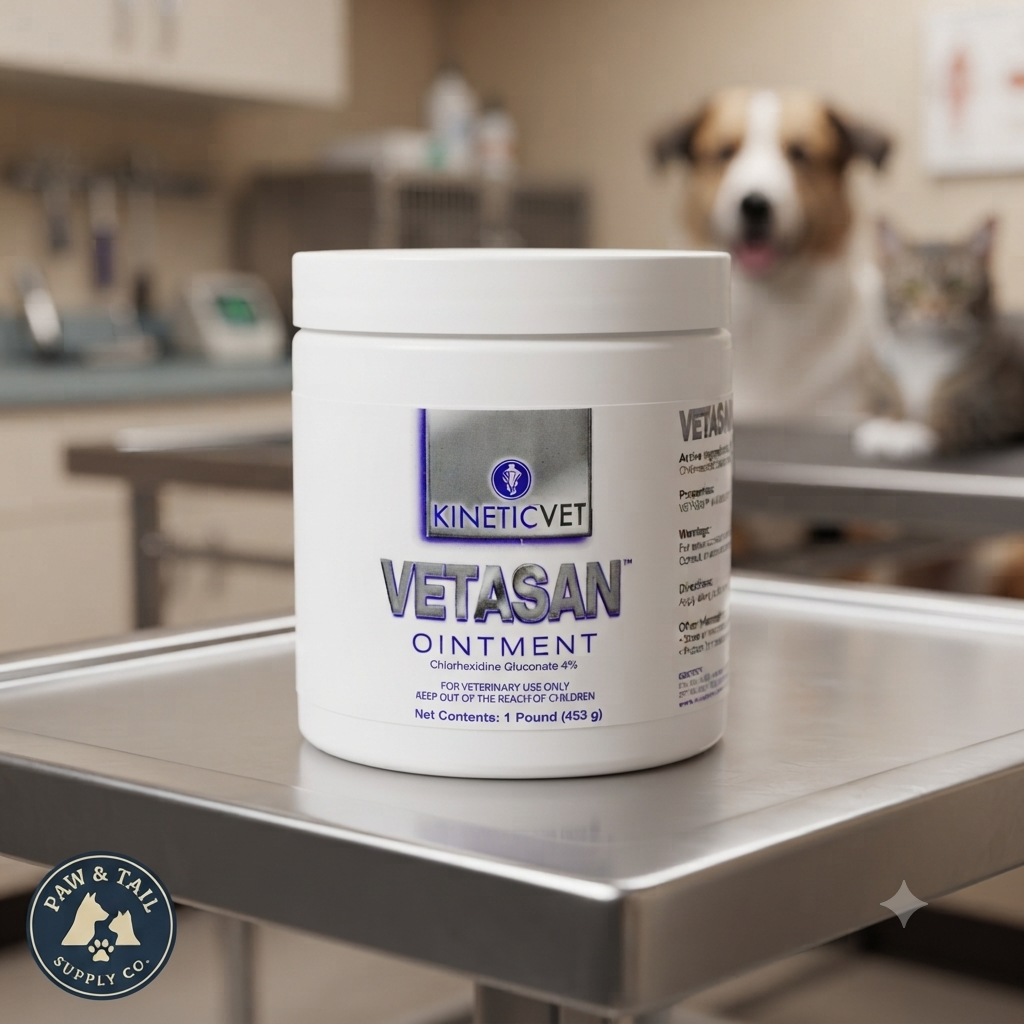 Vetasan Animal Topical Antiseptic Ointment Skin & Coat for Dog Cat Horse