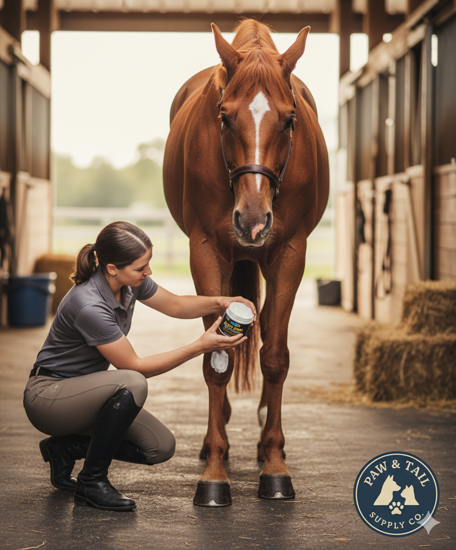 Farnam Aloe Heal Veterinary Cream 4 oz. Horses Dogs Wound Care Aloe Vera Healing
