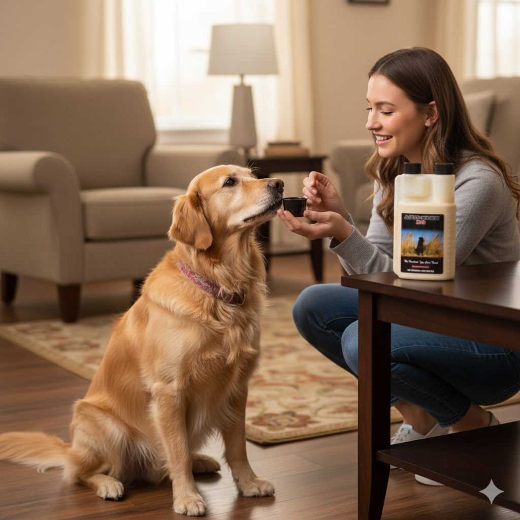 Cox Veterinary Acti-Flex K9 Dog Joint Support Chondroitin Beef Flavor All Sizes 1 Pint