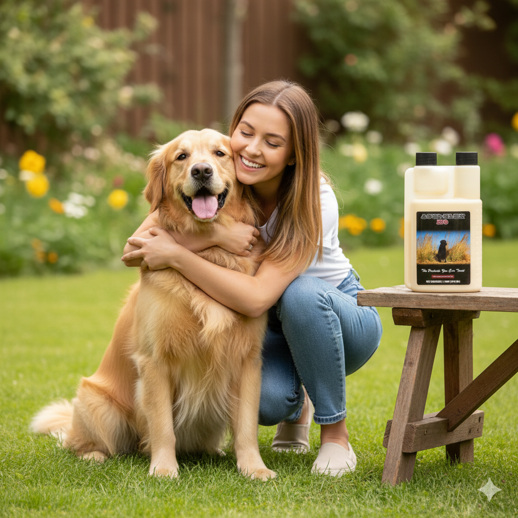 Cox Veterinary Acti-Flex K9 Dog Joint Support Chondroitin Beef Flavor All Sizes 1 Pint