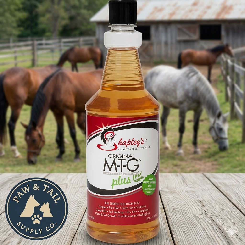 Shapley's Original M-T-G Plus Mane Tail Horse Solution 32 oz.