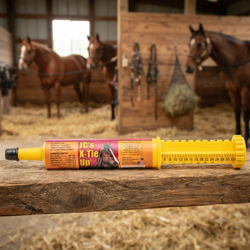 Finish Line JC's X-Tie-Up Equine Oral Syringe Supplement 30 cc