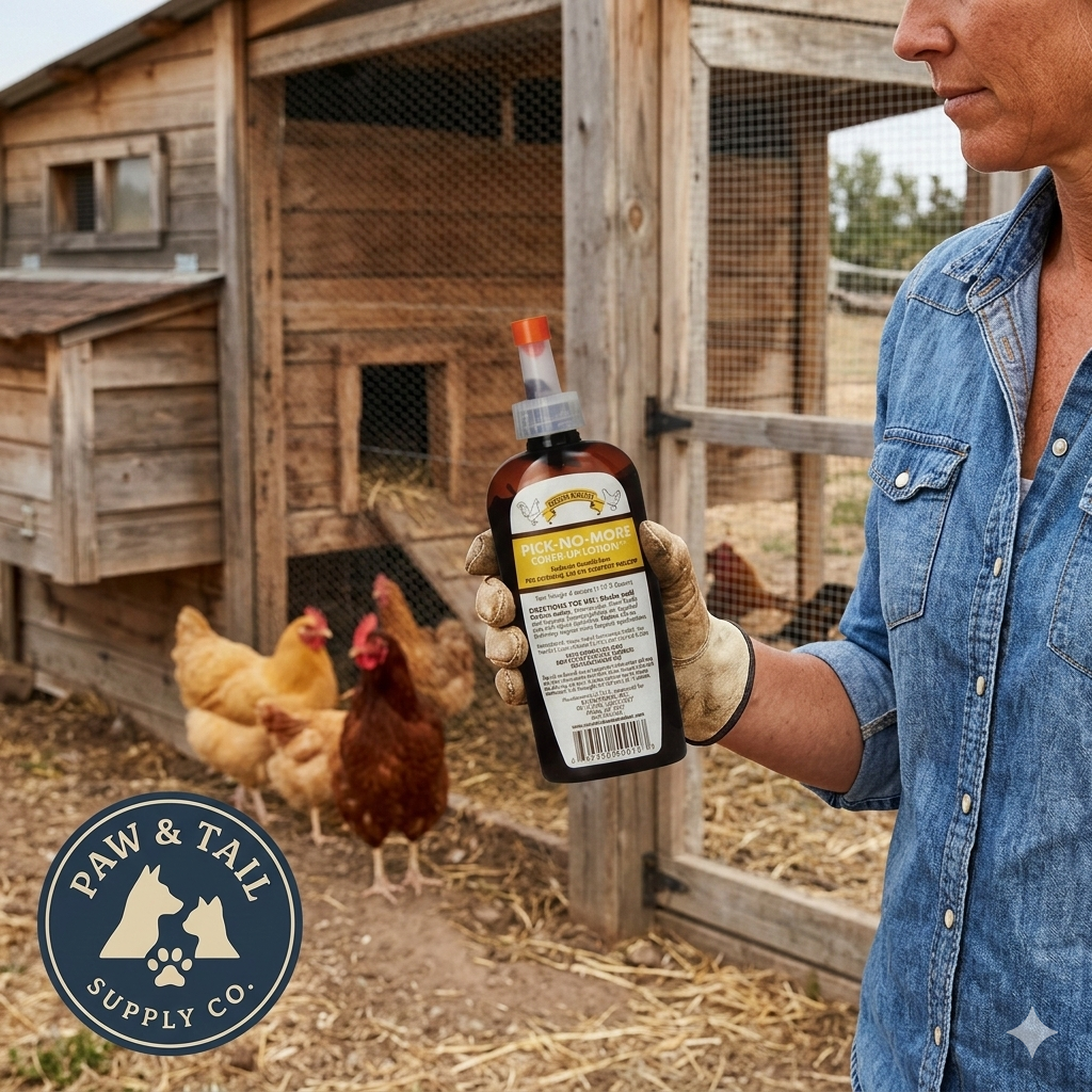 Rooster Booster Pick-No-More Lotion Control Cannibalism In Poultry 4 oz.