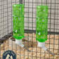 Lixit Critter Brites Water Bottle 8 oz Small Animal No-Leak Cage Bottle USA 2-Pack