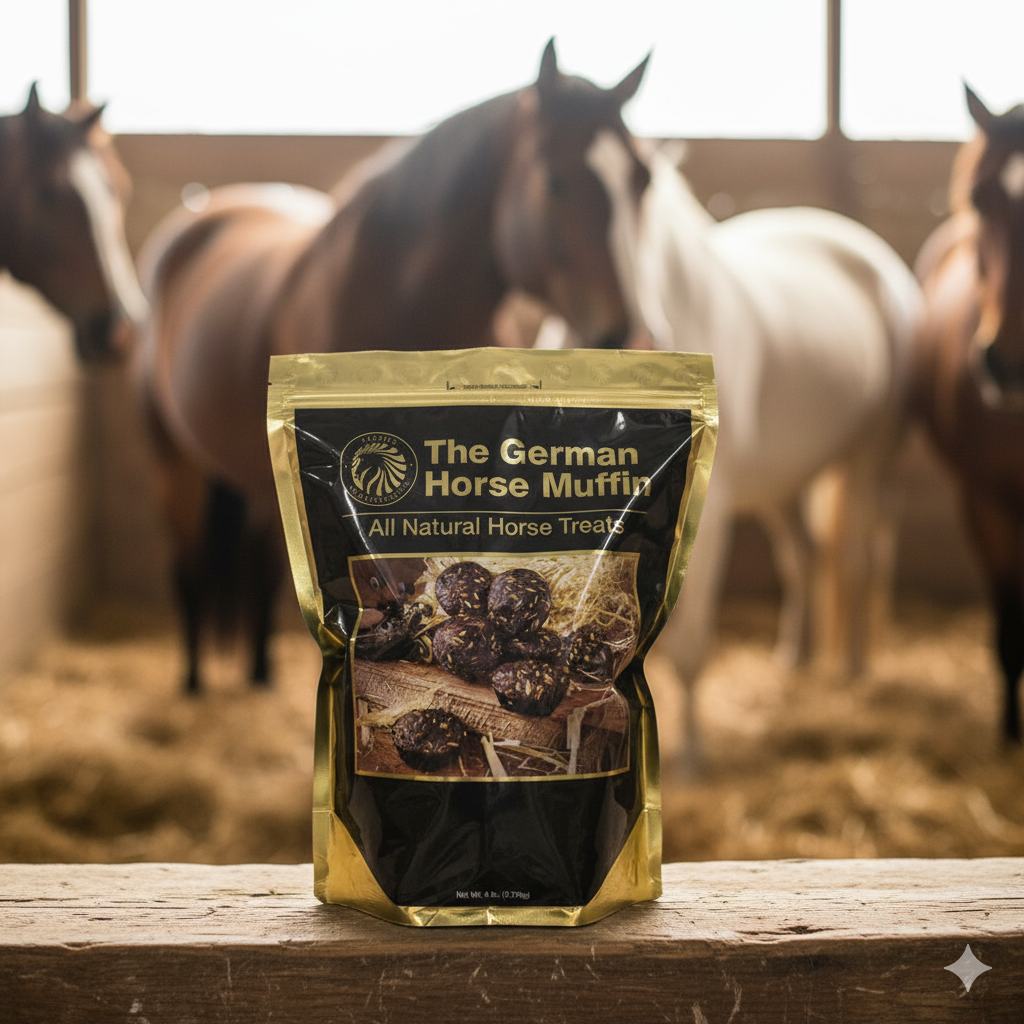 The German Horse Muffin Whole Grain Soft Chewy Treats 6lbs.