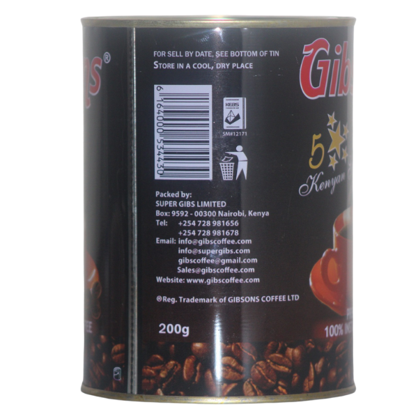 Gibsons PREMIUM 100% INSTANT COFFEE 200g