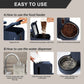 Gravity Pet Feeder & Water Dispenser Set with Stainless Steel Bowls