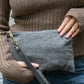 Felina Tweed Wristlet