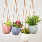 Virago Modern Hanging Planter- Waves