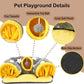 Guinea Pig Tunnel Bed Hideout Plush Tube Small Animal Rabbit Hamster