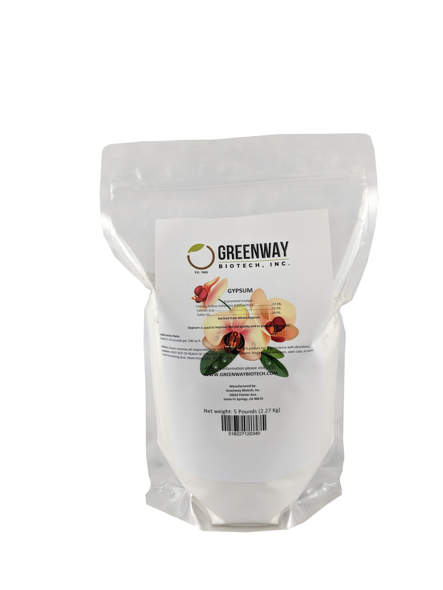 Gypsum - Premium mined agricultural gypsum