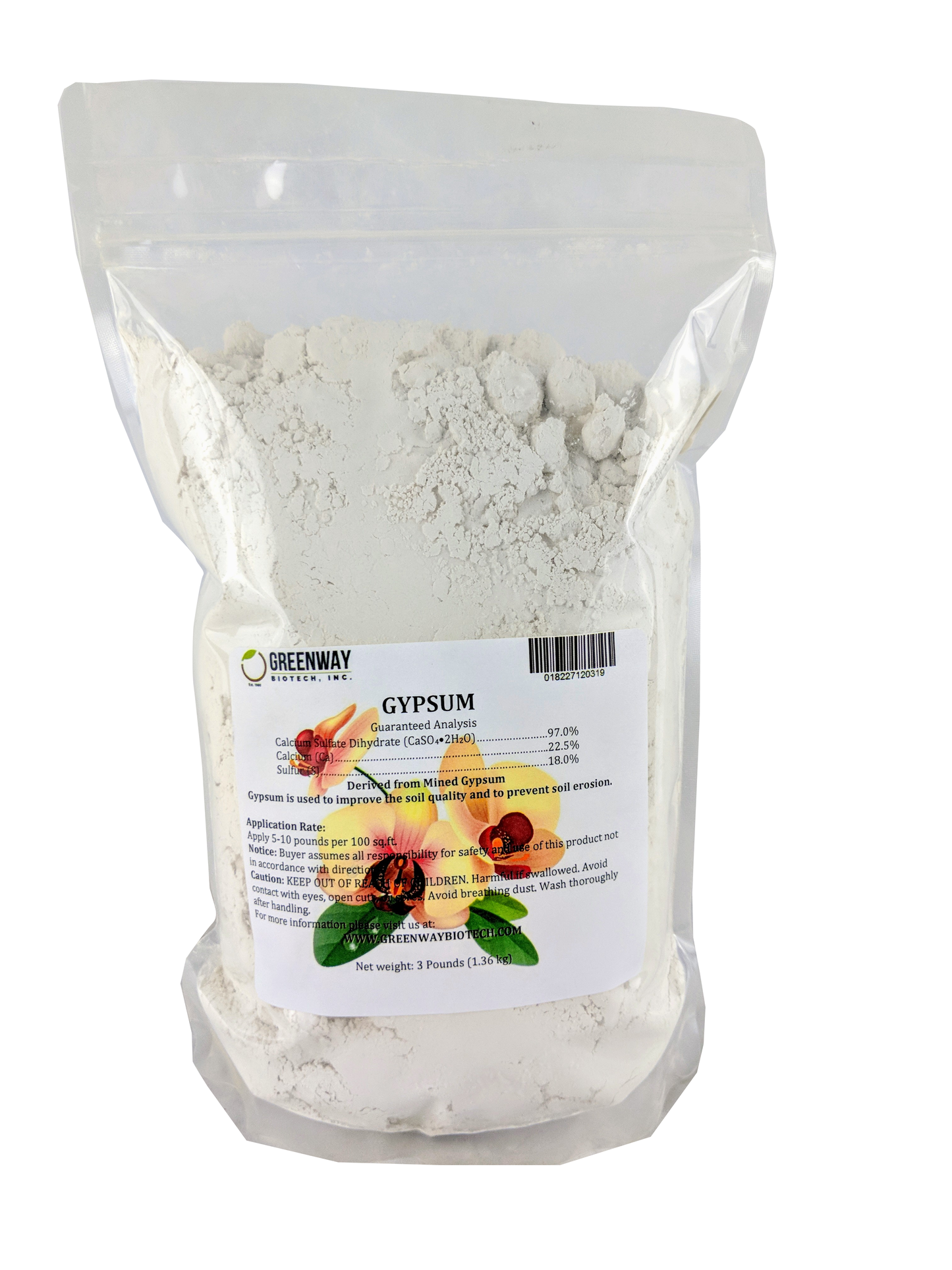 Gypsum - Premium mined agricultural gypsum