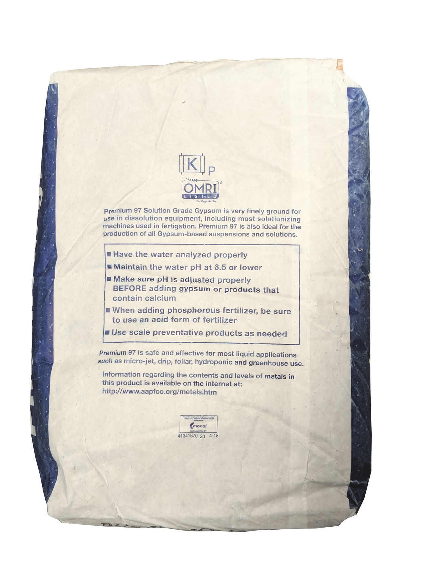 Gypsum - Premium mined agricultural gypsum