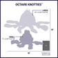 Octavie Octopus Knottie® Plush Dog Toy