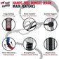Hands Free Dog Leash Heavy Duty Bungee Waist Belt Reflective Training