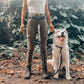 Hands Free Dog Leash Heavy Duty Bungee Waist Belt Reflective Training