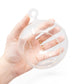 Set of 2 Stunning Hanging Glass Terrariums with Flat Bottoms