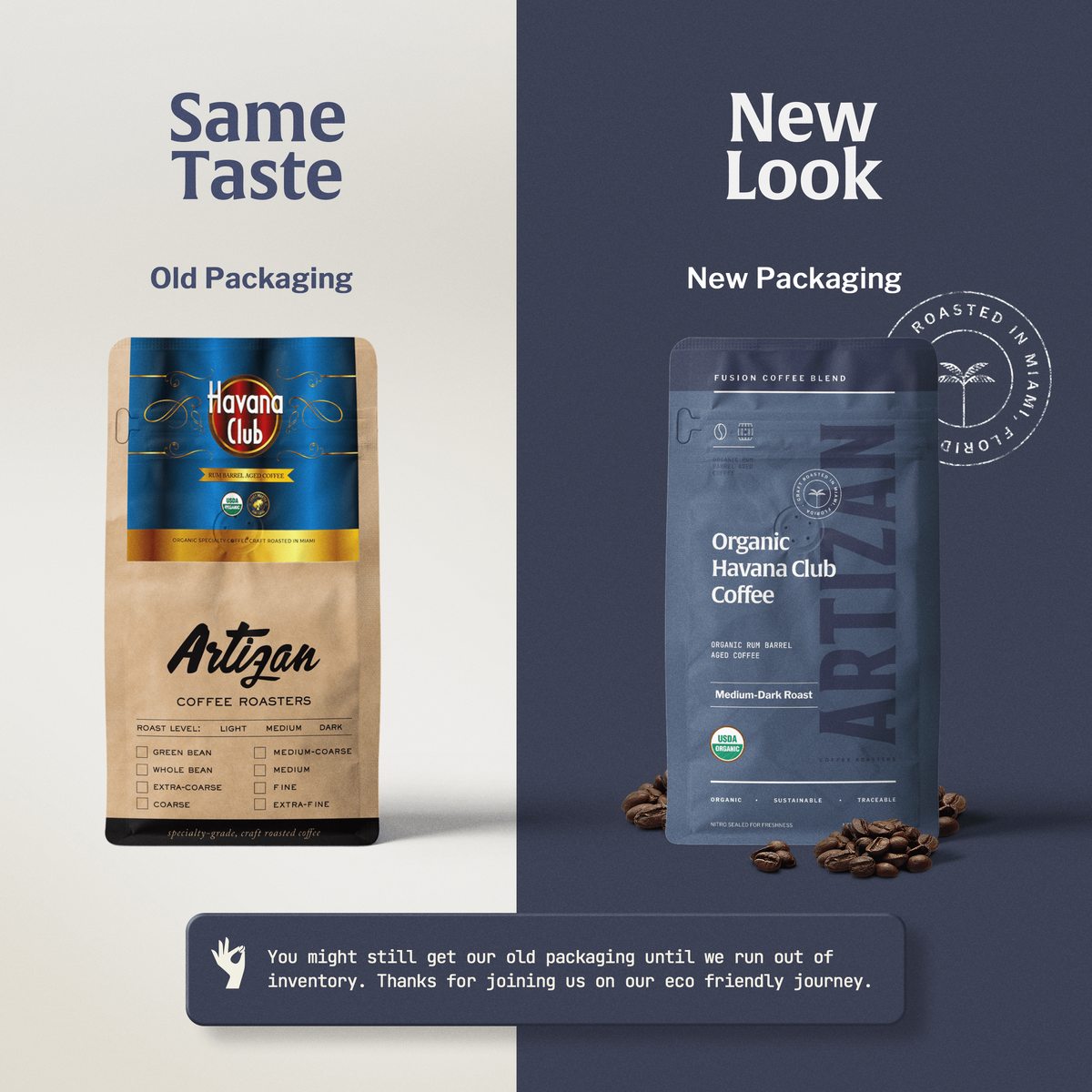 Organic Havana Club Rum Barrel Aged Coffee